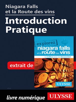 cover image of Niagara Falls et la Route des vins--Introduction Pratique